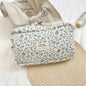 Floral Makeup Bag Large Capacity Cosmetic Organizer Travel Pouch